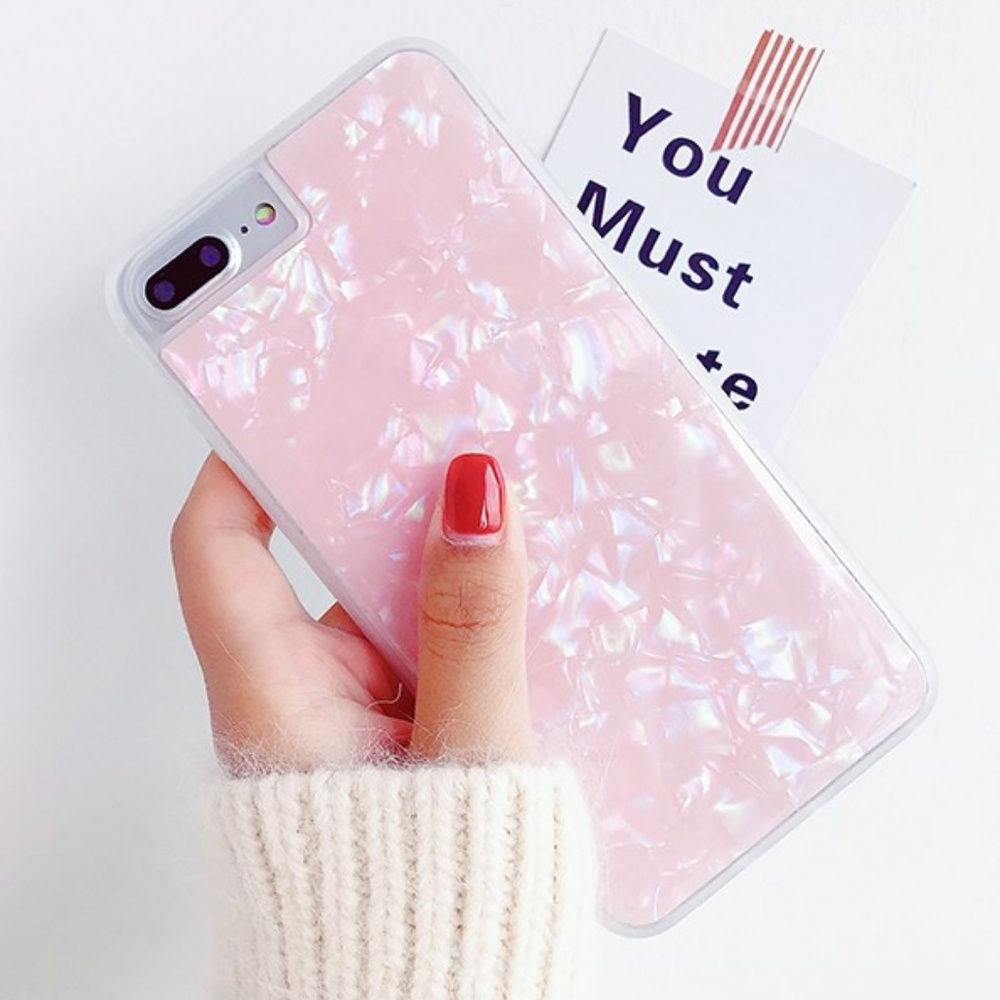 iPhone Pink Crystal Case - Picture 2 of 4